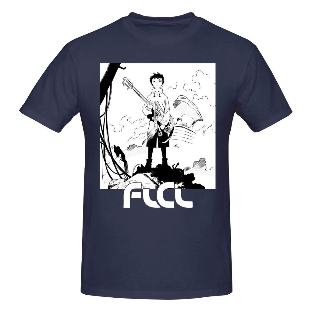 Lustiges FLCL Unisex bedrucktes T-Shirt Unisex T-ShirtShirt
