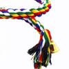 Cotton Rope Chewing Bar Parrot Swing Climbing Standing Toys with Bell Bird Supplies