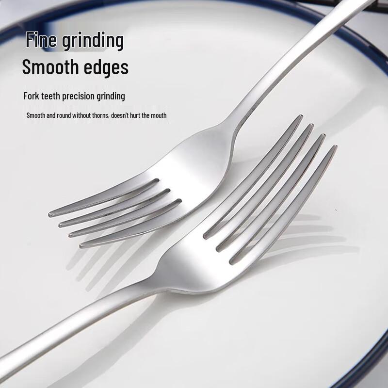 Stainless Steel Dining Forks, 2-Pack