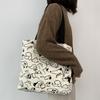 Canvas Bag Women Outing Travel Large Capacity Handbag Bags
