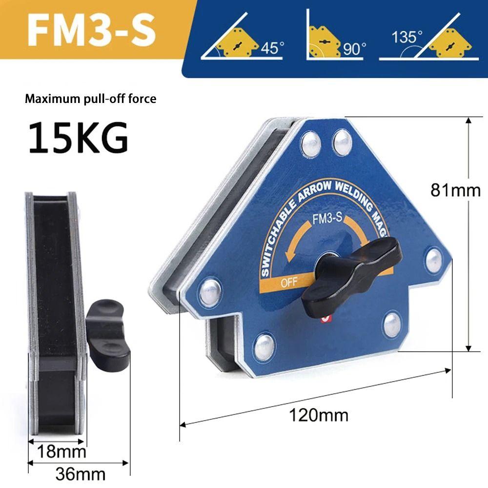 Multi-angle Magnetic Welding Holders Double-layer Weld Fixer Angles Fixing Clamp Tool  Workshop