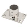 Multiple sizes Boat Handrail Fitting 90° Angle Silver Rectangular Base 316 Stainless Steel Heavy Duty Marine Yacht Handrail
