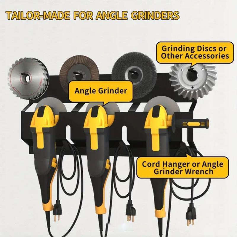 Winkelschleifer Aufbewahrung Wandmontiertes Hängeregal Metall Fester Poliererhalter Stabile Aufbewahrung Für Werkstatt Zuhause Garage