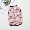 Summer Cute Pet Dog Costume Print Puppy T-shirt Sweatshirt Breathable Chihuahua Teddy Tank Top Dog Clothes for Small Medium Dog