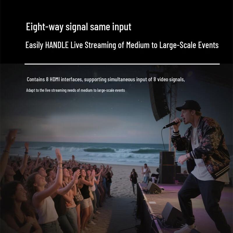 Runpu RP-DB0108 8-Channel HDMI Live Production System (CN version)
