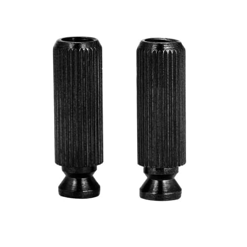 Adjustable Tremolo Anchor Studs, 8mm Electric Guitar Tremolo Bridge Stud Anchors, Floyd Rose Compatible (Black)