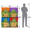 TMNT Silky Tiles Supersoft Blanket