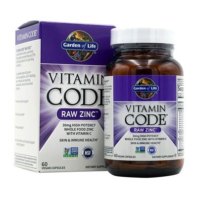 Vitamin Code Raw Zink 30 mg, 60 Vegane Kapseln