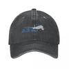 Airbus A330 Airline Airplane Baseball Cap Classic Distressed Denim Washed Sun Cap Men Women Running Golf Adjustable Fit Hats Cap
