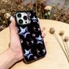 Heavy Metal Stars Series Phone Case For iPhone 17,16,15,14,13,12,11 Plus,Pro Max,XS,Colored Silver Plated Inside Cover