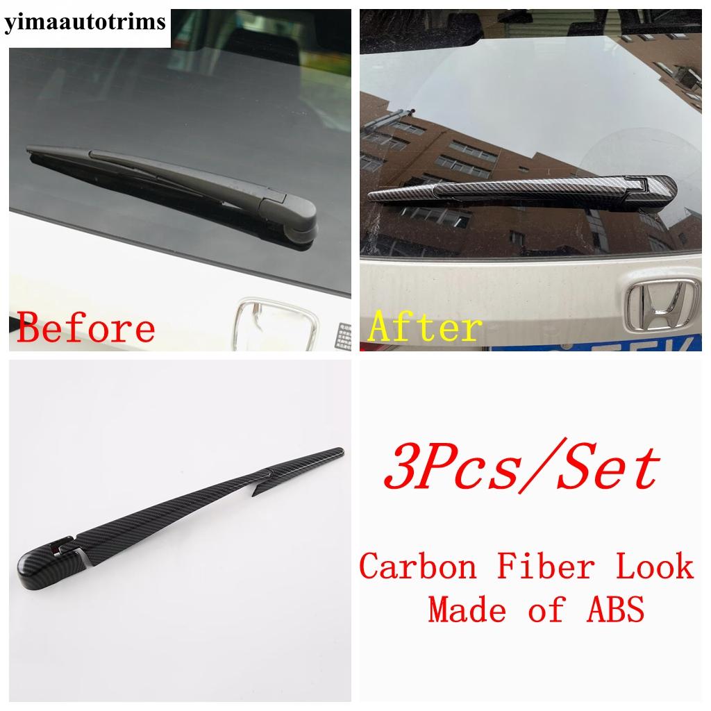 Car Side Window Louver Shutter Air Vent / Rain Wiper / Rear Fog Light Lamp Cover Trim Accessories For Honda CR-V CRV 2024
