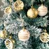 Hanakaze Set of 6cm Christmas Nordic with 4 Stylish and Gorgeous Gold Perfect for DIY Christmas and Perfect for Decorating Your Home or New 16-Piece