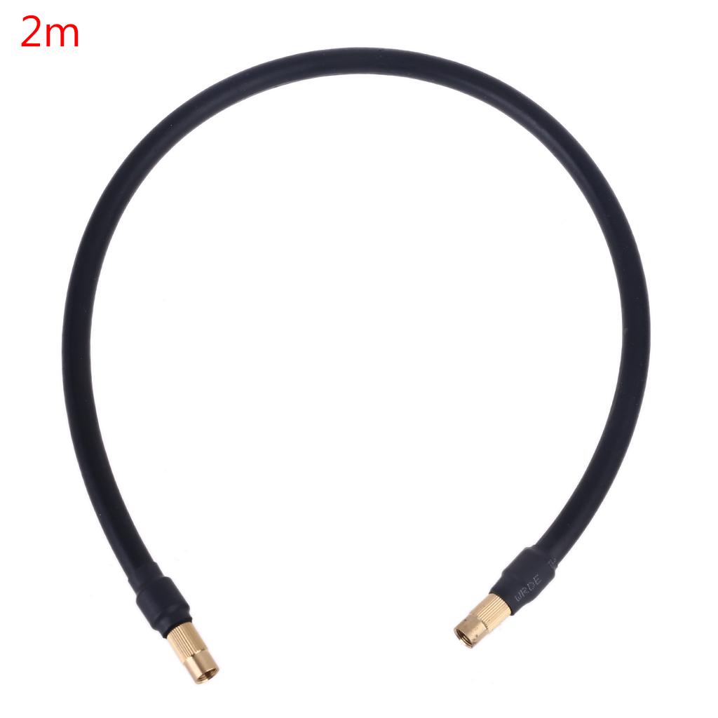 Inflatable Pump Extension Tube Adapter Twist Tyre Auto parts Durable Rubber Hose