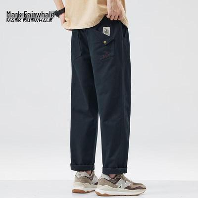Mark Fairwhale Men's Straight-Leg Casual Pants