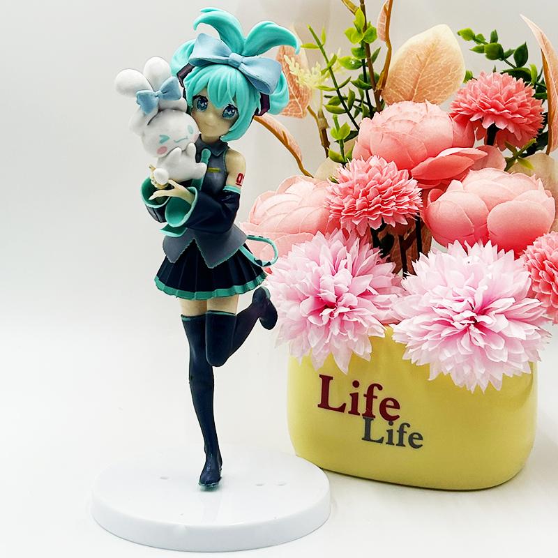 2026 Fashion Hatsune Miku Series Anime Figure Hatsune Miku Action Figures Kawaii Girl Figurine PVC Collection Model Toys..