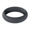 Wide O Silicone Cockring - M - 35Mm - Black