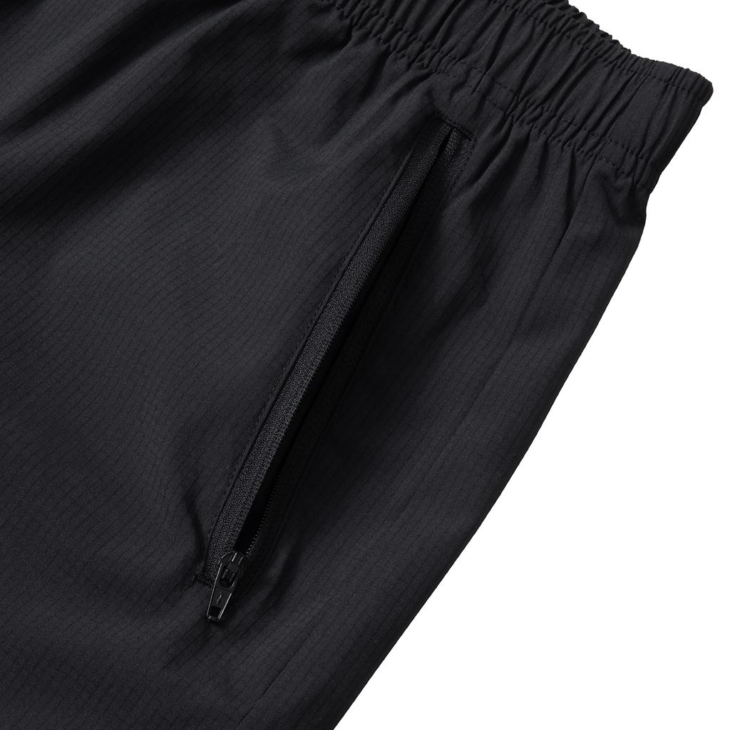 Li Ning Football Series Competition Training Fitness Running Quick-Dry Breathable Casual Sports Suit Men Suit Gray Black YATW081-3