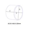 High Quality Motorcycle Muffler Adapter Link Graphite Gaskets Seals