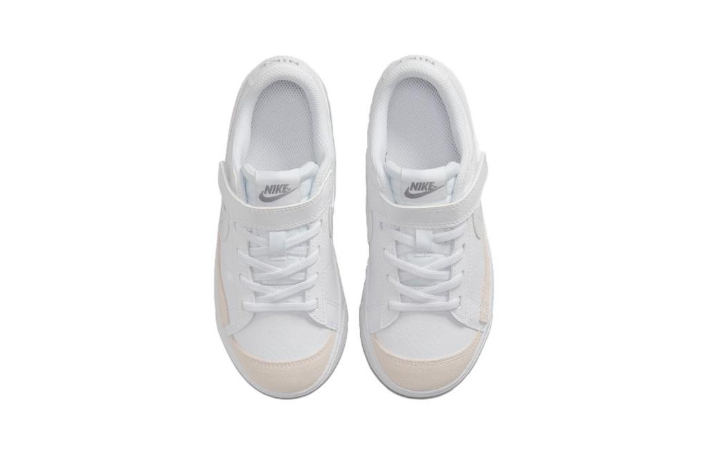 Nike Blazer Low '77 Low Top Skateboard Shoes White Children Aged 3 7 Years Old DA4075-110