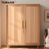 Modern Minimalist Retro Natural Wood Cabinet Door Handle Cupboard Drawer Knob High-end Luxury Wardrobe Pull Furniture Hardware
