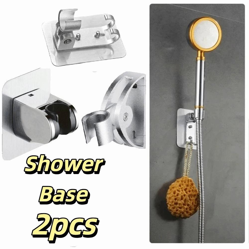 Adjustable Angle Design Punch-Free Shower Head Bracket Daily Comfort Improvement