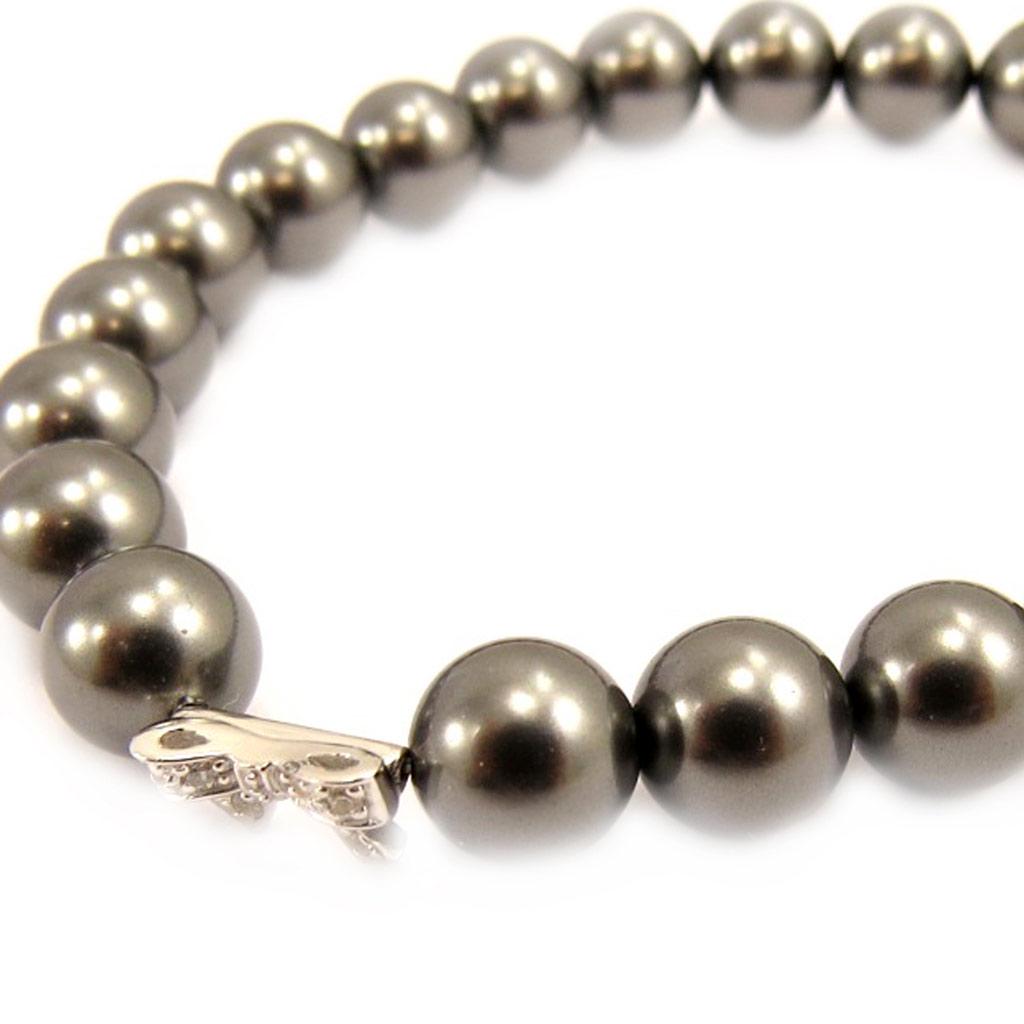 Altesse [L2132] - Bracelet Argent 'Sissi' gris