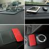 Tapis Antidérapant pour Tableau de Bord de Voiture, Coussinets Adhésifs en PVC, Support pour Lunettes de Soleil, Style Intérieur de Voiture, Résistant à la Chaleur, Téléphone