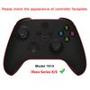 The eXtremeRate ASR Circle Ring Full Shell Button Kit Is Compatible with Xbox Core Controllers and Features a 3D Diamond Pattern Soft Rubber Grip and
