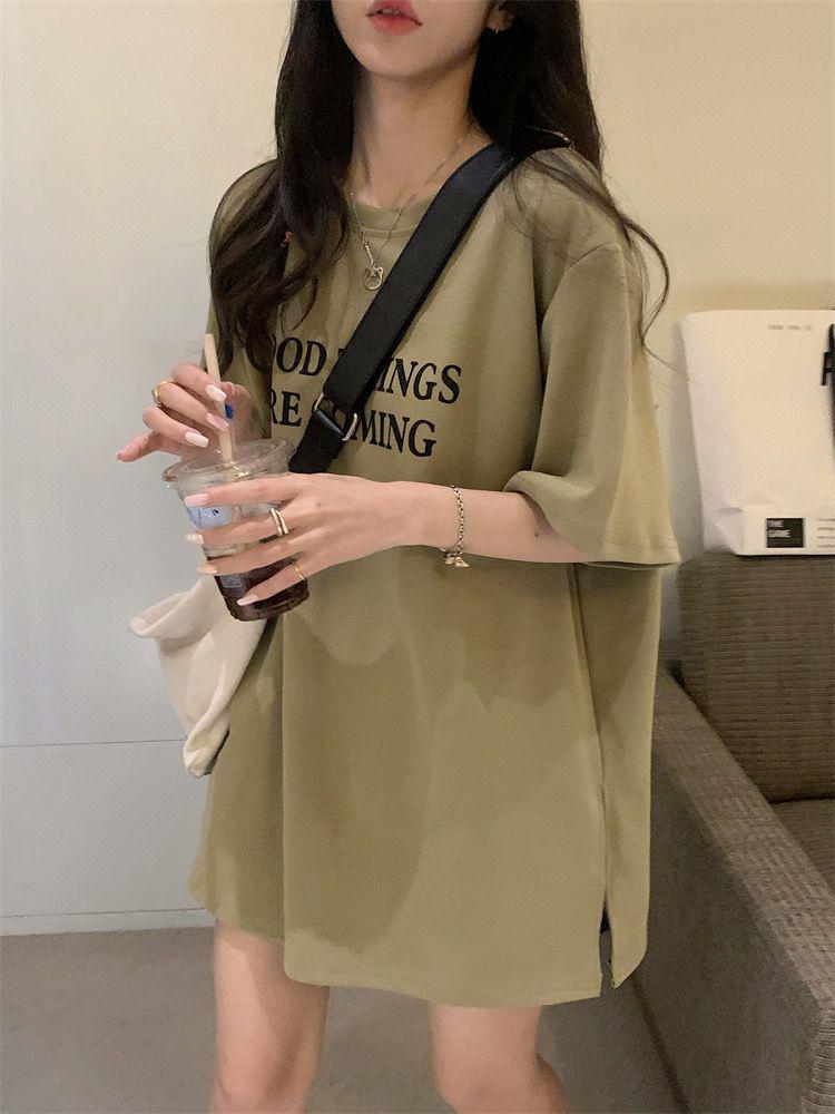 Women's Summer 2024 Korean & Hong Kong Style Fashion: Short Sleeve Top and Wide-Leg Shorts Two-Piece Set