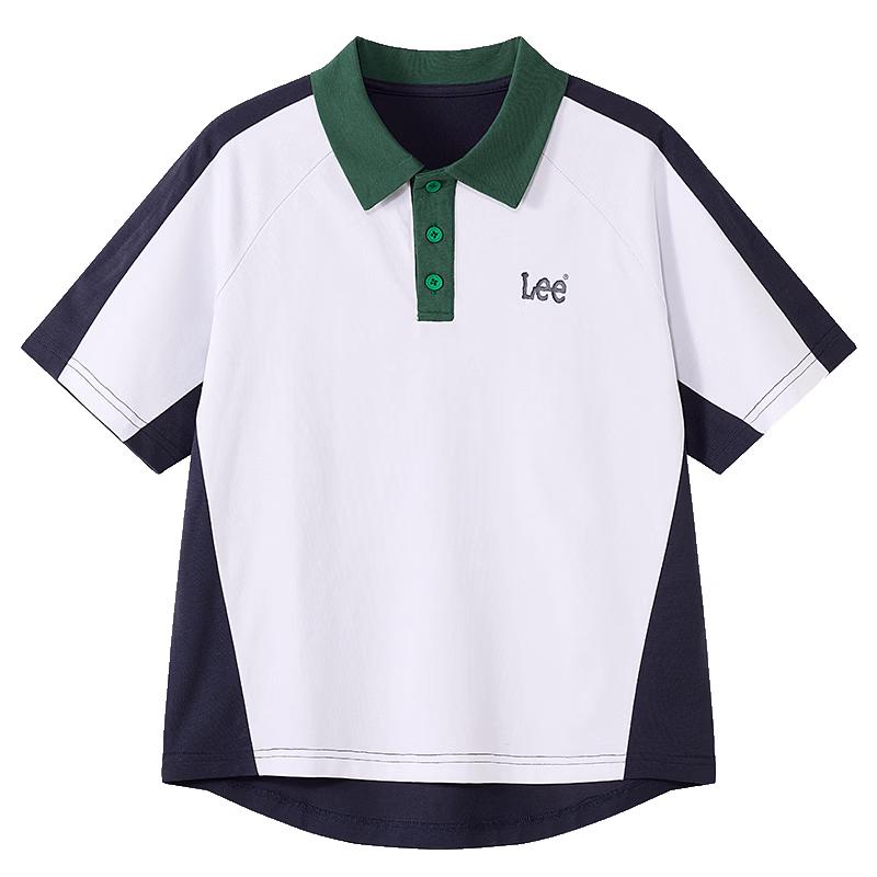 Lee Colorblock Short Sleeve Polo Shirt