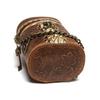 Johnature Retro Cowhide Bucket Bag Steampunk Rivet Chain Genuine Leather Women Hand Bag Fashion Small Shoulder Bags