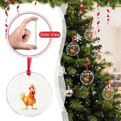 Adorno Colgante para Árbol de Navidad Decoración de Coche Deportivo Adorno Plano Colgante