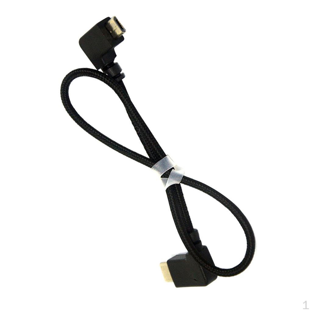 Плетеный нейлоновый кабель Micro USB для передачи данных для DJI Spark/