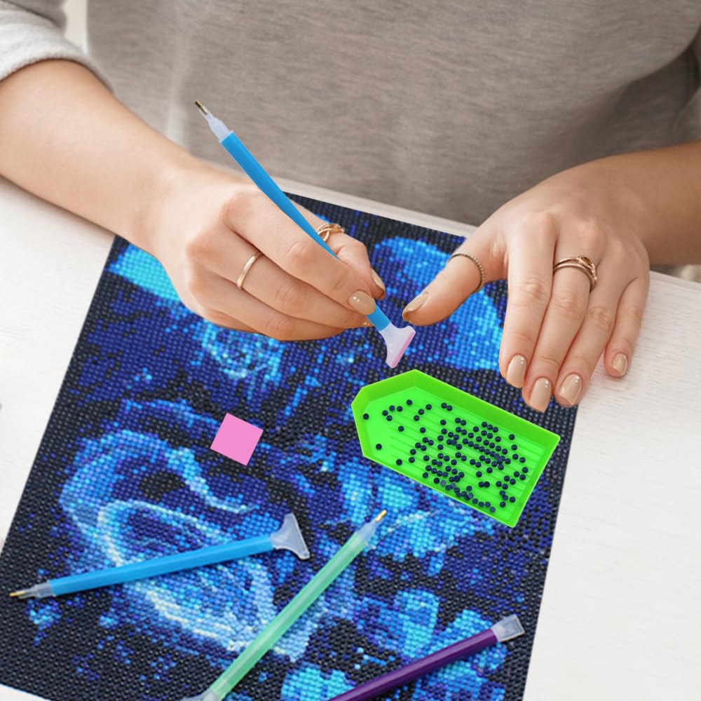 AIFUDA Diamond Art Painting Tools - 45 Diamond Pens & 20 Adhesive Clay for DIY Diamond Painting