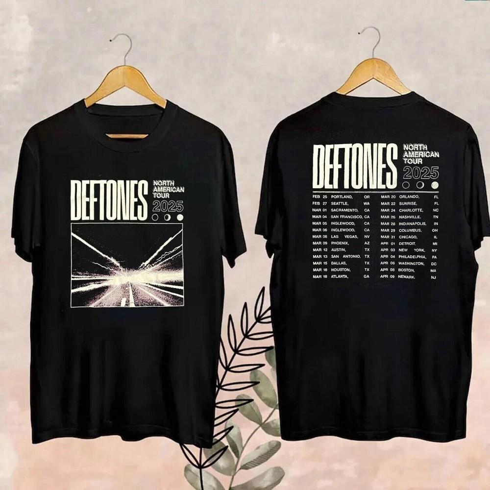 New Deftones 2025 Concert Tee | Unisex Music Tour Shirt S-4XL Unisex T-Shirt XXXXL