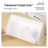 2026 Multifunctional Loose-Leaf Desktop Calendar with Memo Sections and Mushroom Buckle