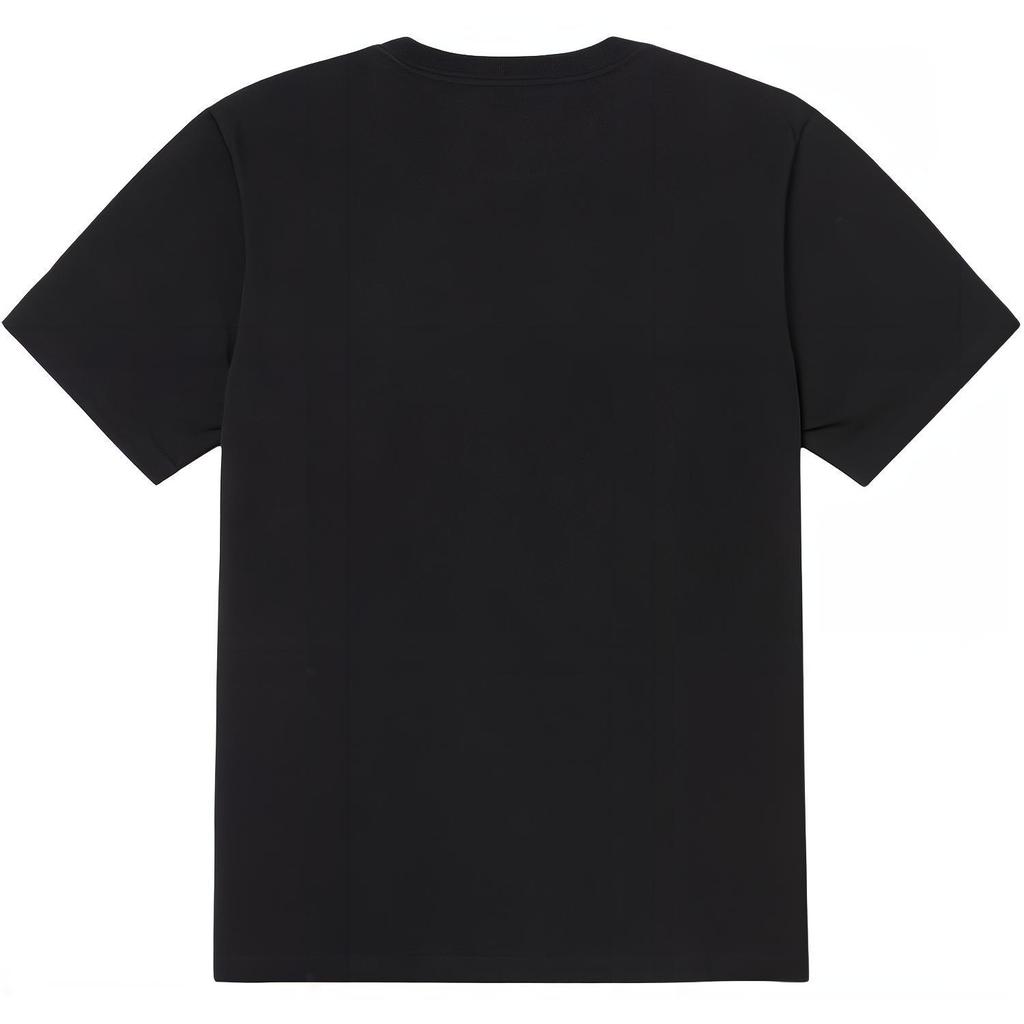 Vans Letter Print Design Casual Round Neck Short Sleeve Breathable T-Shirt Men Tops Black VN000GRZBLK1