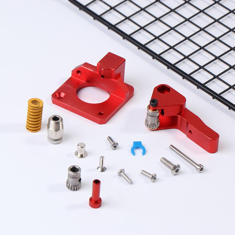 1Set Dual Gear Extruder Upgrade Motor Shaft Compatible With Cr-10S Pro Ender-3 Btech 3D Printer Dual Drive Extruder