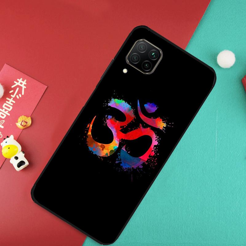 OM Yoga GOA Zen Symbol For Huawei Nova 7i 8i 11i 12i Y73 Y72 Y61 Y91 Y90 Y70 Y60 9 10 SE 11 Pro P30 P40 Lite Case