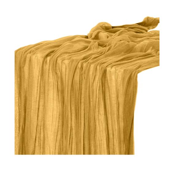 Table Flag Solid Color Pleated Design Bohemia Style Wedding Table Runner Special Events Wedding Decoration