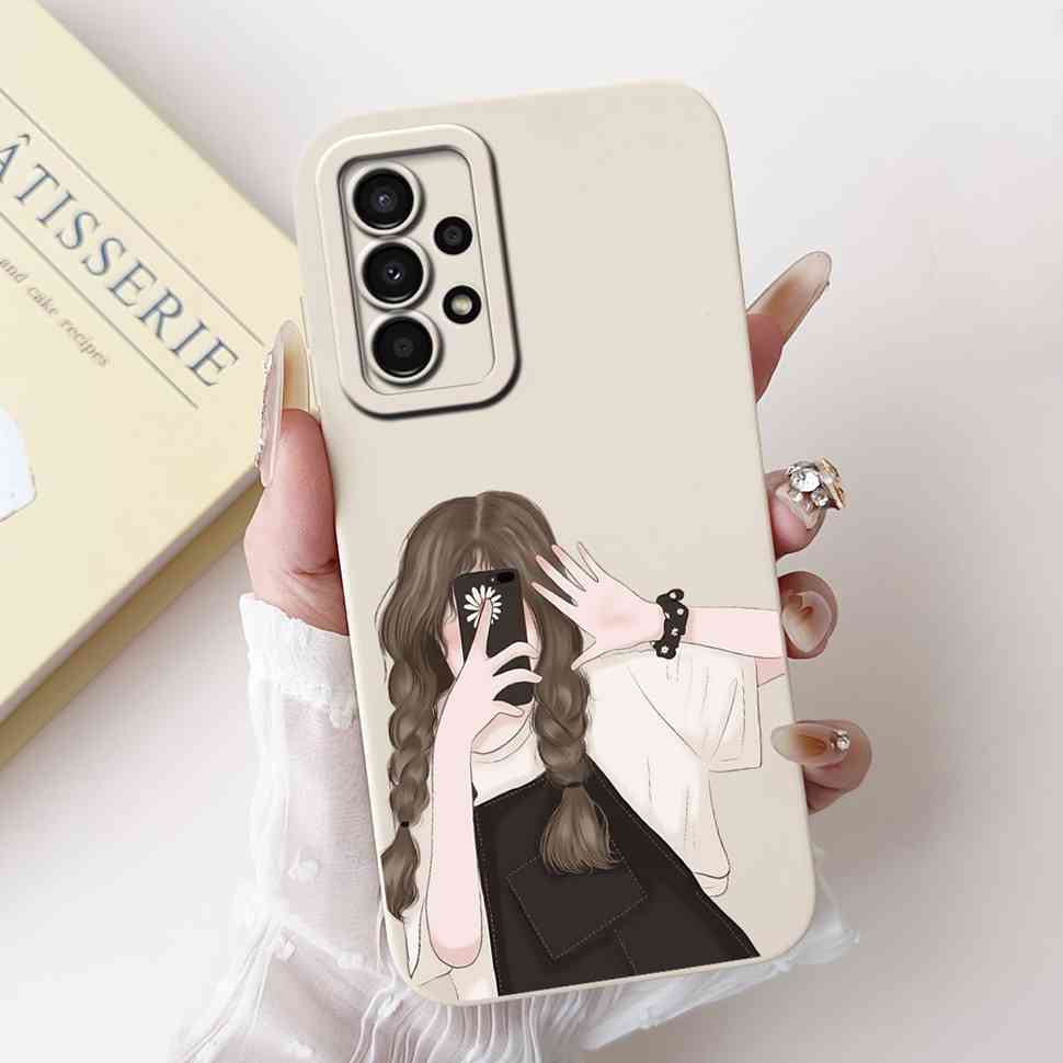 For Samsung Galaxy A32 5G Case SM-A326B Luxury Cat Cute Butterfly Soft Silicone Cover For Samsung A 32 M32 5G 6.5" Phone Shell