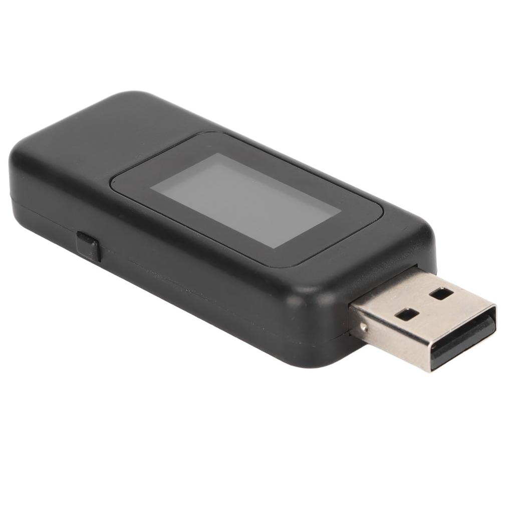 USB Tester Multifunctional Power Off Save Function Digital LCD Display Voltage Current Security Meter