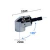 105 Degree Angle Hex Bit  Screwdriver Socket Stand Adapter Adjustable Bits Drill Angle Screwdriver Batch Head Practical Household Product