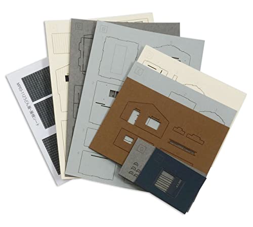 Sankei Nostalgic Diorama Series 1/150 Udon Shop Paper Craft MP03-112