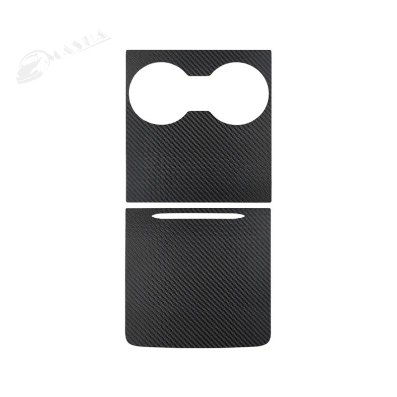 For Tesla Model 3 Model Y - Suede Center Console Cover Protector Central Control Wrap Panel Sticker Film Car Accessories