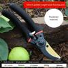 Multifunctional Garden Pruning Tool Heavy-Duty Sharp Manual Trimmer Professional and Durable Plant Pruning Scissors for Thick Branches