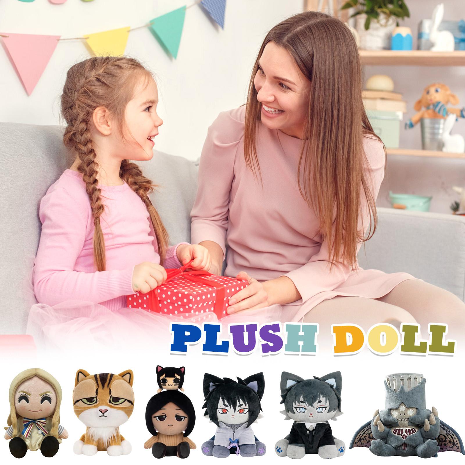 

Плюшевая кукла, игрушка в подарок, мультяшный стиль, детская тряпичная кукла, детская подарочная подушка One Size