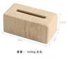 Wabi-sabi Wind Tunnel Stone Napkin Box Household Light Luxury Living Room Decoration Coffee Table Tissue Holder