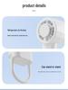Mini Silent Portable Handheld Semiconductor Cooling Fan