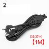3 Prong Laptop Charging Cable Power Cord Suitable for Multiple Laptop Brands Fast Charging and Overload Protections
